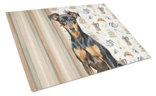 Load image into Gallery viewer, Manchester Terrier Coffee Bar Glass Cutting Board
