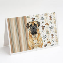 Load image into Gallery viewer, Fawn Mastiff Coffee Bar Greeting Cards Pack of 8