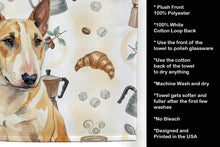 Load image into Gallery viewer, Miniature Bull Terrier Coffee Bar Kitchen Towel