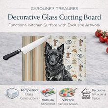 Load image into Gallery viewer, Mudi Coffee Bar Glass Cutting Board