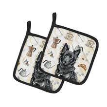 Load image into Gallery viewer, Mudi Coffee Bar Pair of Pot Holders
