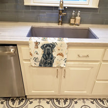 Load image into Gallery viewer, Black Neapolitan Mastiff Coffee Bar Kitchen Towel
