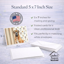 Load image into Gallery viewer, Neapolitan Mastiff Coffee Bar Greeting Cards Pack of 8
