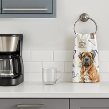 Load image into Gallery viewer, Neapolitan Mastiff Coffee Bar Kitchen Towel