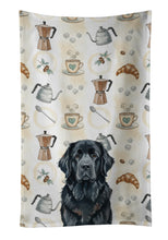Load image into Gallery viewer, Black Newfoundland Coffee Bar Kitchen Towel