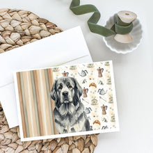 Load image into Gallery viewer, Gray Newfoundland Coffee Bar Greeting Cards Pack of 8