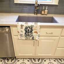 Load image into Gallery viewer, Gray Newfoundland Coffee Bar Kitchen Towel