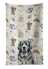 Load image into Gallery viewer, Gray Newfoundland Coffee Bar Kitchen Towel