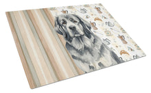 Load image into Gallery viewer, Gray Newfoundland Coffee Bar Glass Cutting Board