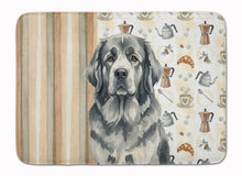 Load image into Gallery viewer, Gray Newfoundland Coffee Bar Memory Foam Kitchen Mat