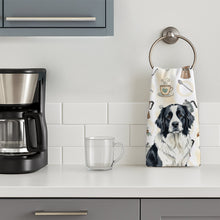 Load image into Gallery viewer, Landseer Newfoundland Coffee Bar Kitchen Towel
