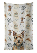 Load image into Gallery viewer, Norwich Terrier Coffee Bar Kitchen Towel