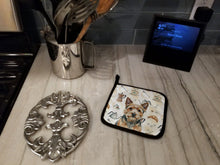 Load image into Gallery viewer, Norwich Terrier Coffee Bar Pair of Pot Holders