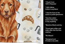 Load image into Gallery viewer, Copper Nova Scotia Duck Tolling Retriever Coffee Bar Kitchen Towel