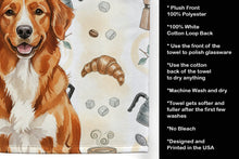 Load image into Gallery viewer, Orange Nova Scotia Duck Tolling Retriever Coffee Bar Kitchen Towel