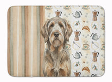 Load image into Gallery viewer, Grizzle and Tan Otterhound Coffee Bar Memory Foam Kitchen Mat