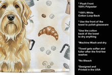 Load image into Gallery viewer, Wheaten and Tan Otterhound Coffee Bar Kitchen Towel