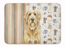 Load image into Gallery viewer, Wheaten and Tan Otterhound Coffee Bar Memory Foam Kitchen Mat