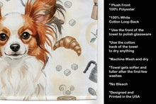 Load image into Gallery viewer, White with Red Papillon Coffee Bar Kitchen Towel