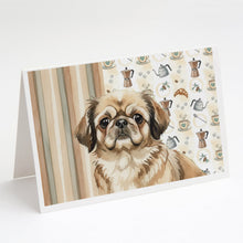 Load image into Gallery viewer, Sable Pekingese Coffee Bar Greeting Cards Pack of 8