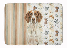 Load image into Gallery viewer, Liver and White Pointer Coffee Bar Memory Foam Kitchen Mat