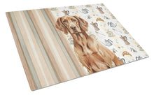 Load image into Gallery viewer, Liver Pointer Coffee Bar Glass Cutting Board