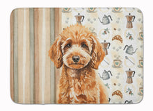 Load image into Gallery viewer, Miniature Apricot Poodle Coffee Bar Memory Foam Kitchen Mat