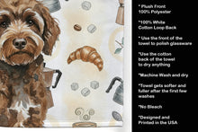 Load image into Gallery viewer, Brown Portuguese Water Dog Coffee Bar Kitchen Towel