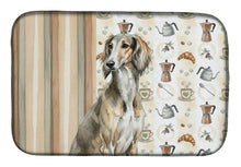 Load image into Gallery viewer, Grizzle Saluki Coffee Bar Dish Drying Mat