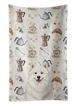Load image into Gallery viewer, Cream Samoyed Coffee Bar Kitchen Towel