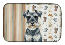 Load image into Gallery viewer, Schnauzer Coffee Bar Dish Drying Mat
