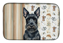Load image into Gallery viewer, Scottish Terrier Coffee Bar Dish Drying Mat