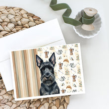 Load image into Gallery viewer, Scottish Terrier Coffee Bar Greeting Cards Pack of 8