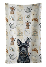 Load image into Gallery viewer, Scottish Terrier Coffee Bar Kitchen Towel