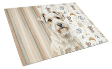 Load image into Gallery viewer, Sealyham Terrier Coffee Bar Glass Cutting Board