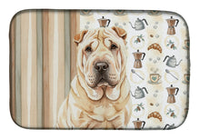 Load image into Gallery viewer, Shar Pei Coffee Bar Dish Drying Mat