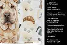 Load image into Gallery viewer, Shar Pei Coffee Bar Kitchen Towel