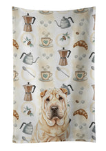 Load image into Gallery viewer, Shar Pei Coffee Bar Kitchen Towel