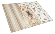 Load image into Gallery viewer, Shar Pei Coffee Bar Glass Cutting Board
