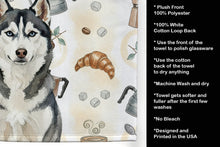 Load image into Gallery viewer, Siberian Husky Coffee Bar Kitchen Towel