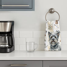 Load image into Gallery viewer, Gray Skye Terrier Coffee Bar Kitchen Towel