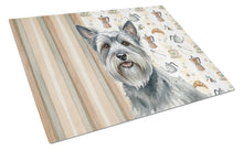 Load image into Gallery viewer, Gray Skye Terrier Coffee Bar Glass Cutting Board