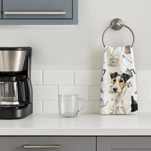 Load image into Gallery viewer, Smooth Fox Terrier Coffee Bar Kitchen Towel