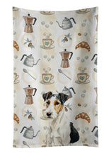 Load image into Gallery viewer, Smooth Fox Terrier Coffee Bar Kitchen Towel