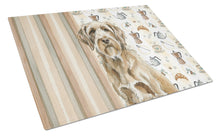 Load image into Gallery viewer, Spinone Italiano Coffee Bar Glass Cutting Board
