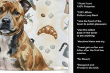 Load image into Gallery viewer, Brindle Staffordshire Bull Terrier Coffee Bar Kitchen Towel