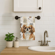Load image into Gallery viewer, Tibetan Spaniel Coffee Bar Kitchen Towel