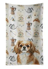 Load image into Gallery viewer, Tibetan Spaniel Coffee Bar Kitchen Towel