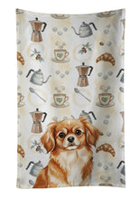 Load image into Gallery viewer, Red Tibetan Spaniel Coffee Bar Kitchen Towel