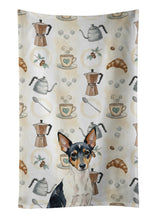 Load image into Gallery viewer, Toy Fox Terrier Coffee Bar Kitchen Towel